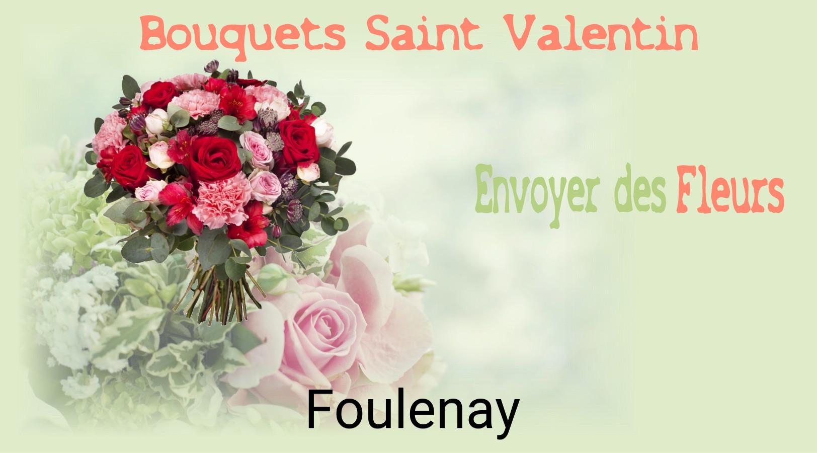 Roses de Saint-Valentin livrées à Foulenay